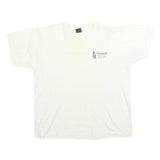 SCREEN STARS BEST Mens White T-Shirt XL Short Sleeve Crew Neck Dewars Graphic
