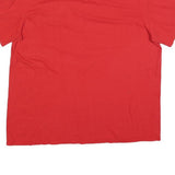 NIKE Mens Red Graphic T-Shirt 2XL Short Sleeve Crew Neck Casual Sportswear