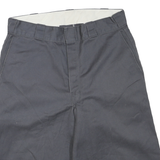 DICKIES Mens Shorts Grey Casual M W32 Cotton Blend Workwear Relaxed Fit