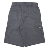 DICKIES Mens Shorts Grey Casual M W32 Cotton Blend Workwear Relaxed Fit