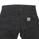 CARHARTT Mens Shorts Black Casual S W31 Durable Cotton Blend Workwear