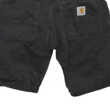 CARHARTT Mens Shorts Black Casual S W31 Durable Cotton Blend Workwear
