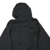 ADIDAS Mens Black Track Jacket 2XL Polyester Blend Hooded Zip Casual Sportswear