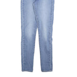LEVI'S 721 Womens Jeans Blue Slim Skinny Denim Light W28 L30 Stretch Cotton