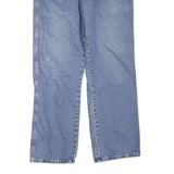 DICKIES Mens Jeans Blue Regular Straight Denim Medium W36 L30 Workwear Zip