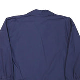 TRUE COLOURS Mens Navy Blue Jacket M Polyester Blend Zip Regular Fit Plain