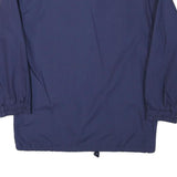 TRUE COLOURS Mens Navy Blue Jacket M Polyester Blend Zip Regular Fit Plain
