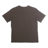 NIKE Mens Black T-Shirt M Short Sleeve Crew Neck Cotton Graphic Print