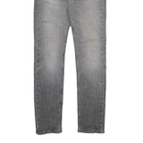 LEVI'S 510 Mens Jeans Grey Slim Skinny Denim Medium W32 L33 Slim Fit Button