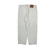 Levis Jeans - 32W 30L White Cotton