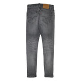 LEVI'S Mens Jeans Grey Slim Skinny Denim Medium W27 L29 Stylish Casual
