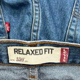 550 Levis Jeans - 30W 34L Blue Cotton