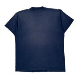 Eau Claire Immaculate Conception Tigers Unbranded Single Stitch T-Shirt - Large Navy Cotton