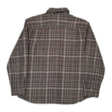 Carhartt Checked Flannel Shirt - XL Gray Cotton