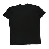 Africa Wildlife Fruit Of The Loom Graphic T-Shirt - XL Black Cotton
