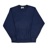 Made In USA Lee Sweatshirt - Large Navy Cotton
