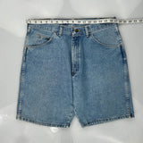 Wrangler Denim Shorts - 34W 9L Blue Denim