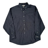 Tommy Hilfiger Shirt - Large Grey Cotton