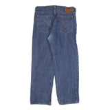 LEVI'S Mens Regular Blue Denim Classic Fit Zip Jeans W34 L29 Stylish Comfort