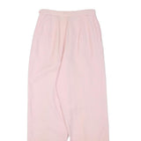 DAVID BROOKS Womens Wool Pink Relaxed Tapered Trousers W24 L28 Stylish Comfort