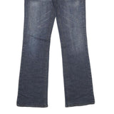 REFUGE DENIM Womens Jeans Blue Regular Bootcut Denim Medium W28 L30 Stylish