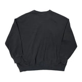 Nike Center Swoosh Sweatshirt - Large Black Cotton