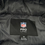 New York Giants N.F.L. Pro Line Football Puffer - Medium Blue Polyester