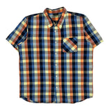 Oakley Checked Short Sleeve Shirt - XL Multicoloured Cotton