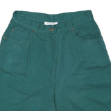 CAROLINA BAY Womens Shorts Green Casual Cotton Blend M W30 Comfortable