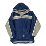 Age 12-13 Penn State Nike College Jacket - Large Blue Nylon