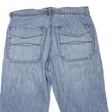IDENTIC Mens Shorts Blue Casual M W32 Denim Cotton Blend Lightweight