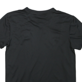NIKE Womens Black Graphic T-Shirt L Short Sleeve V-Neck Sports Casual