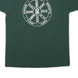 THE BEST Mens Green CEMC WalkAmerica 94 Classic L Short Sleeve Crew Neck Printed