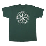 THE BEST Mens Green CEMC WalkAmerica 94 Classic L Short Sleeve Crew Neck Printed