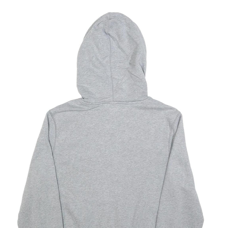 CHAMPION Mens Grey Contrast Trim Pullover Hoodie S Lightweight Drawstring