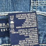 Faded Glory Cargo Carpenter Shorts - 35W 9L Blue Cotton