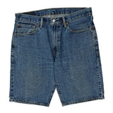 Levis Denim Shorts - 34W 10L Blue Denim