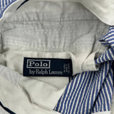 Polo By Ralph Lauren Striped Chino Shorts - 37W 9L Blue Cotton