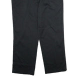 DICKIES Mens Cotton Black Regular Straight Trousers W40 L30 Classic Workwear