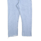 LEVI'S 501 Womens Jeans Light Blue Regular Straight Denim Stone Wash W29 L24