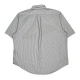 Polo By Ralph Lauren Checked Short Sleeve Shirt - 2XL Blue Cotton
