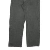 LEVI'S Mens Regular Fit Black Denim Jeans W30 L27 Classic Style Zip Closure