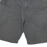 CARHARTT Mens Shorts Grey Casual Cotton Blend M W30 Workwear Utility