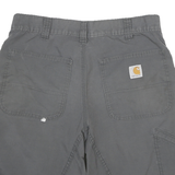 CARHARTT Mens Shorts Grey Casual Cotton Blend M W30 Workwear Utility