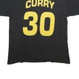 STEPHEN CURRY Mens Black Graphic T-Shirt XL Short Sleeve Crew Neck Basketball