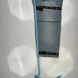 Francois Girbaud Cargo Trousers - 41W 22L Light Wash Denim