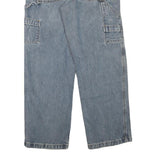 CARHARTT Mens Jeans Blue Regular Loose Denim Light W36 L32 Workwear Utility