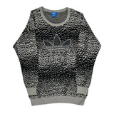 Adidas Sweatshirt - Small Black Cotton