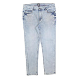 DKNY Mens Jeans Blue Slim Skinny Denim Light W36 L27 Stylish Casual