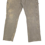 DICKIES Mens Regular Fit Straight Leg Denim Brown Jeans W38 L27 Workwear